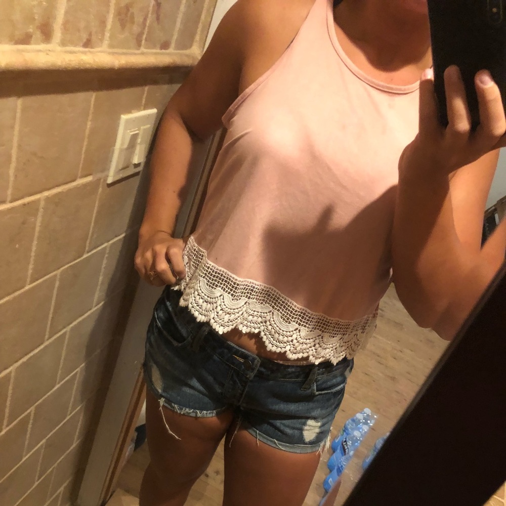 Velvet crop top !